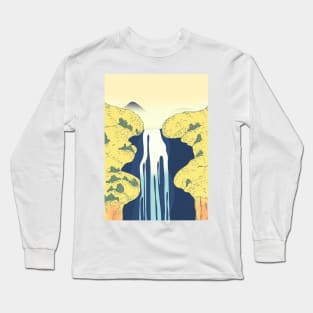 Asian Waterfall Long Sleeve T-Shirt